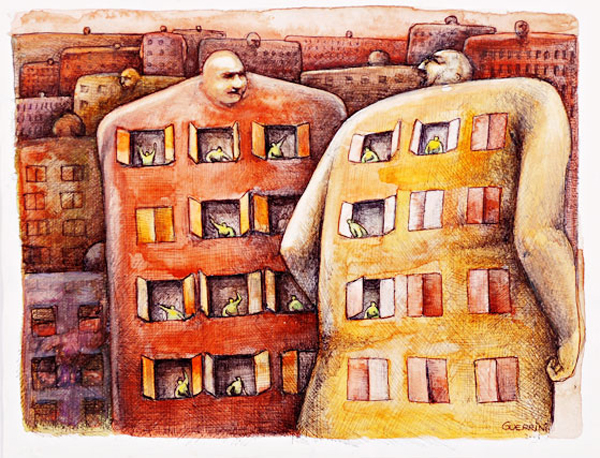 Sebastian Guerrini illustration 2 Images Worth a Thousand Words   Amazing Illustrations by Sebastián Guerrini