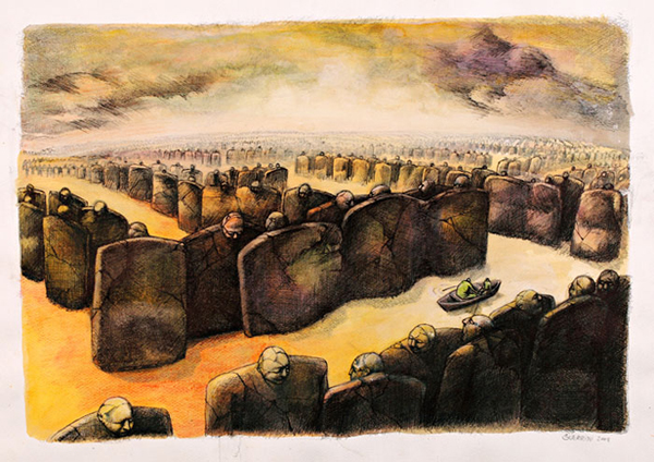 Sebastian Guerrini illustration 3 Images Worth a Thousand Words   Amazing Illustrations by Sebastián Guerrini