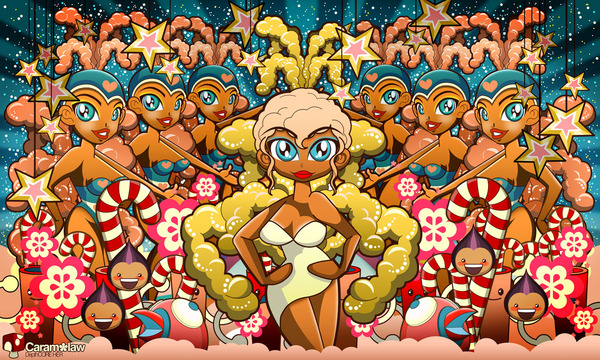 Caramelaw vector illustrations 8 Sweet Vector Illustrations by Talented Artist Caramelaw