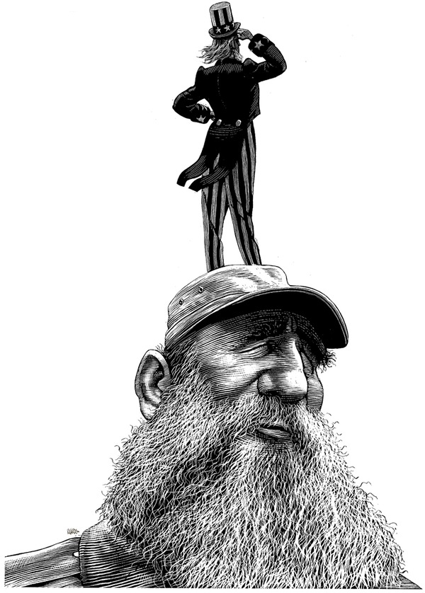 Satirical drawing Ricardo Martinez 2 Design Inspiration: Satirical Drawings by Ricardo Martinez Ortega