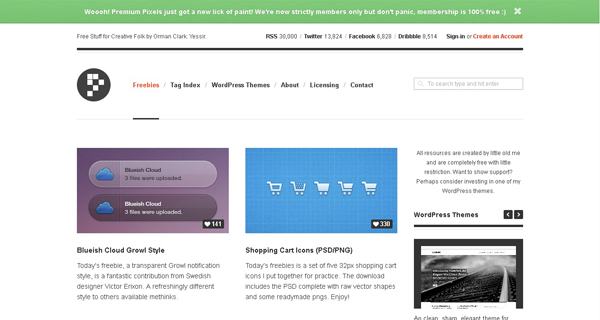 Websites-free-psd-templates-12 Websites free psd templates 12 20 Websites for Downloading Free Premium PSD Templates