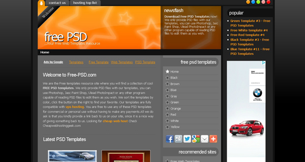 Websites-free-psd-templates-15 Websites free psd templates 15 20 Websites for Downloading Free Premium PSD Templates