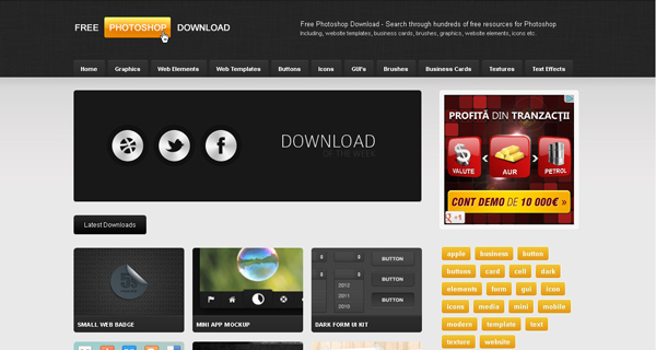 Websites-free-psd-templates-18 Websites free psd templates 18 20 Websites for Downloading Free Premium PSD Templates