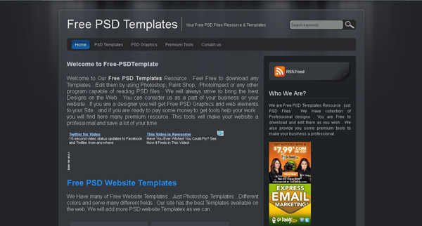 Websites-free-psd-templates-2 Websites free psd templates 2 20 Websites for Downloading Free Premium PSD Templates