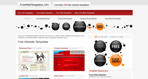 Websites-free-psd-templates-6 Websites free psd templates 6 20 Websites for Downloading Free Premium PSD Templates