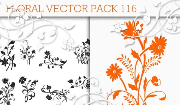designious floral vector pack 116 small 10 New Amazing Floral Vector Packs & Freebie from Designious.com