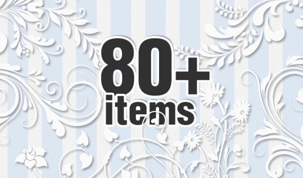 designious vector floral mega pack 8 1 10 New Amazing Floral Vector Packs & Freebie from Designious.com