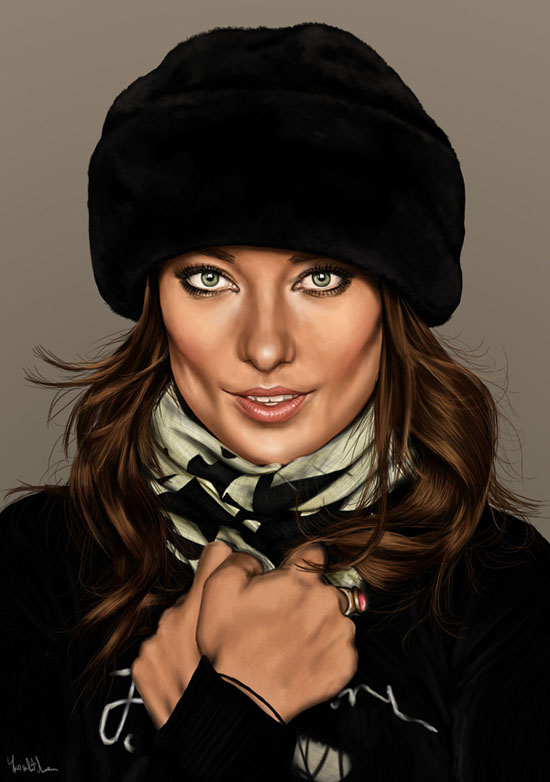 Celebrity digital fan art 4 Impressive Celebrity Digital Fan Art