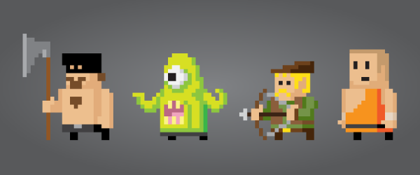 Collection 8 bit art 32 Jaw Dropping 8 bit Digital Art and Vector Freebies