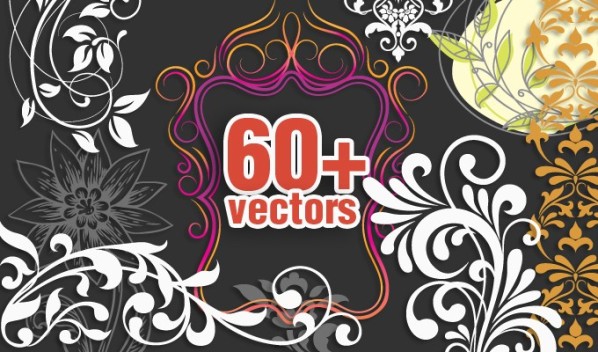 designious floral bundle 9 New Products from Designious.com: 20 Awesome Vector Packs, 10 Urban T shirt Designs & 2 New Freebies