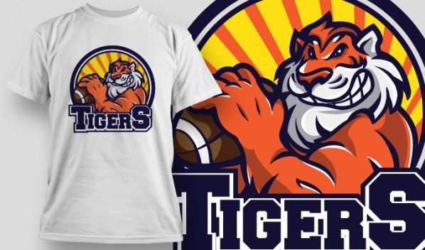 designious vector tshirt design 509 20 Brand New T shirt Designs, 10 Mascots Vector Packs & Freebie from Designious.com