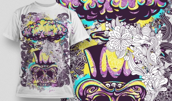 designious vector tshirt design 513 New Products from Designious.com: 20 Awesome Vector Packs, 10 Urban T shirt Designs & 2 New Freebies