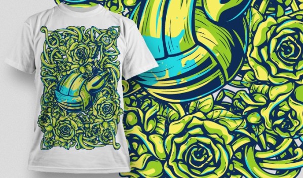 designious vector tshirt design 519 New Products from Designious.com: 20 Awesome Vector Packs, 10 Urban T shirt Designs & 2 New Freebies
