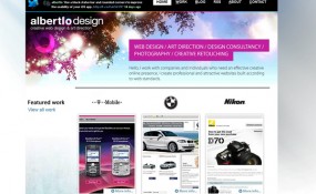 20 amazing Designer portfolio websites 2012 17 285x175 20 amazing Designer portfolio websites 2012 17