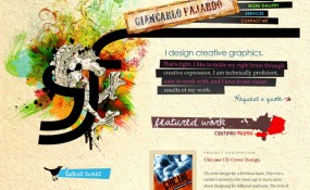 20 amazing Designer portfolio websites 2012 18 285x175 20 amazing Designer portfolio websites 2012 18
