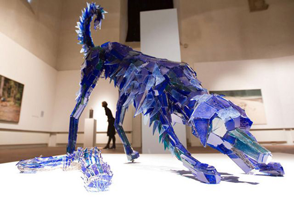 Amazing glass shard sculptures Marta Klonowska 7 Amazing Glass Shard Sculptures by Marta Klonowska