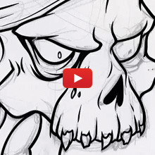 Adobe-Illustrator-tutorial-draw-vector-pirate-skull-THUMB