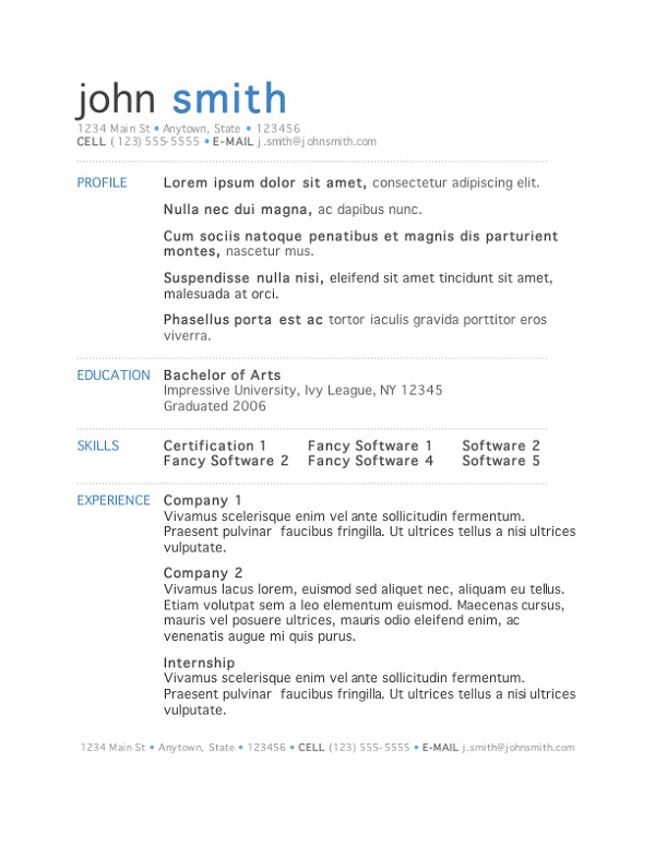 25 Creative CV Templates that Will Make You Stand Out