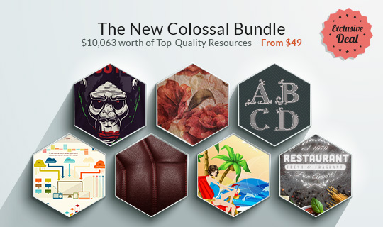 The New Colossal Bundle with $10,063 worth of Top-Quality Resources - From $49 1