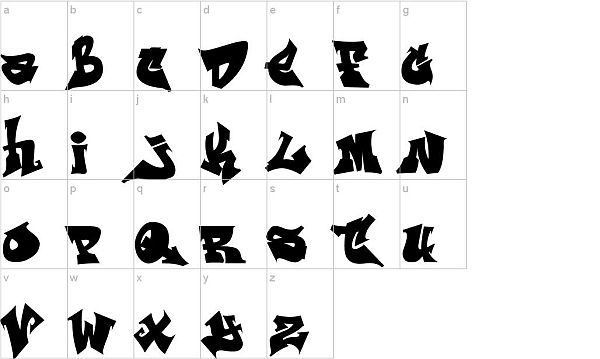 free graffiti font