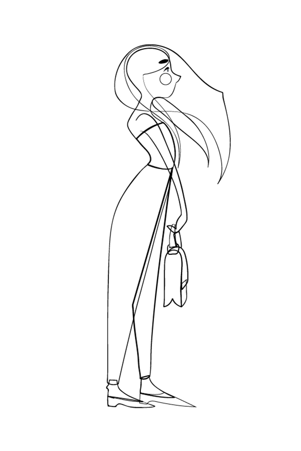 Drawing Lines With Adobe Illustrator : Adobe illustrator tutorial how to draw characters